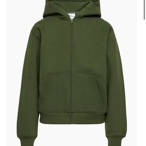 NEW TNA PERFECT SWEATFLEECE ZIP UP HOODIE